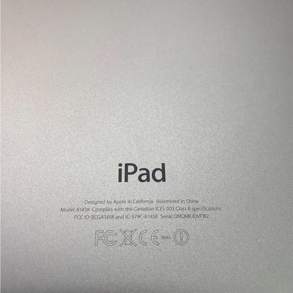 Apple Tablet with Black and Silver Design - Picture 2 of 3